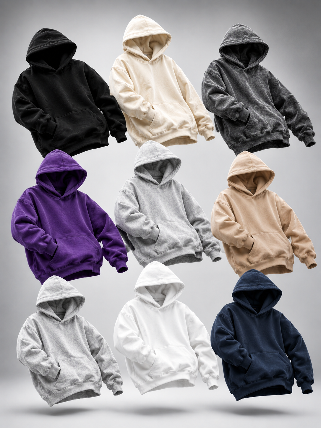 Mockups para hoodies e moletons
